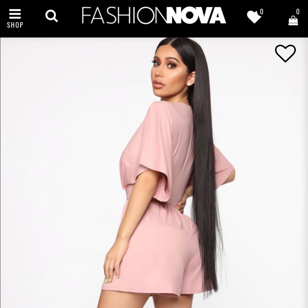 Faahion nova Romper